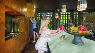 An Indian-Inspired Villa Tour in Bali, Indonesia | 1000sqm House Tour screenshot 4