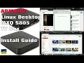 Debian desktop for the mxq s805 tv box  installation setup guide