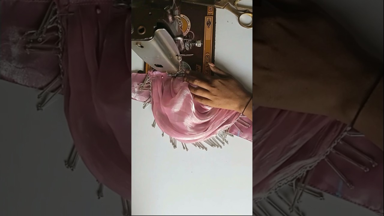 Trending Ruffle sleeve design cutting and stitching|blouse sleeve design 