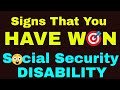 Signs You have Won Your Social Security Disability Hearing