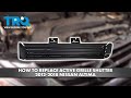 How to Replace Active Grille Shutter 2012-2018 Nissan Altima