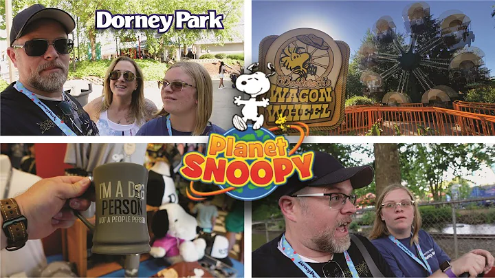 Exploring PLANET SNOOPY At Dorney Park l Cinnabon ...