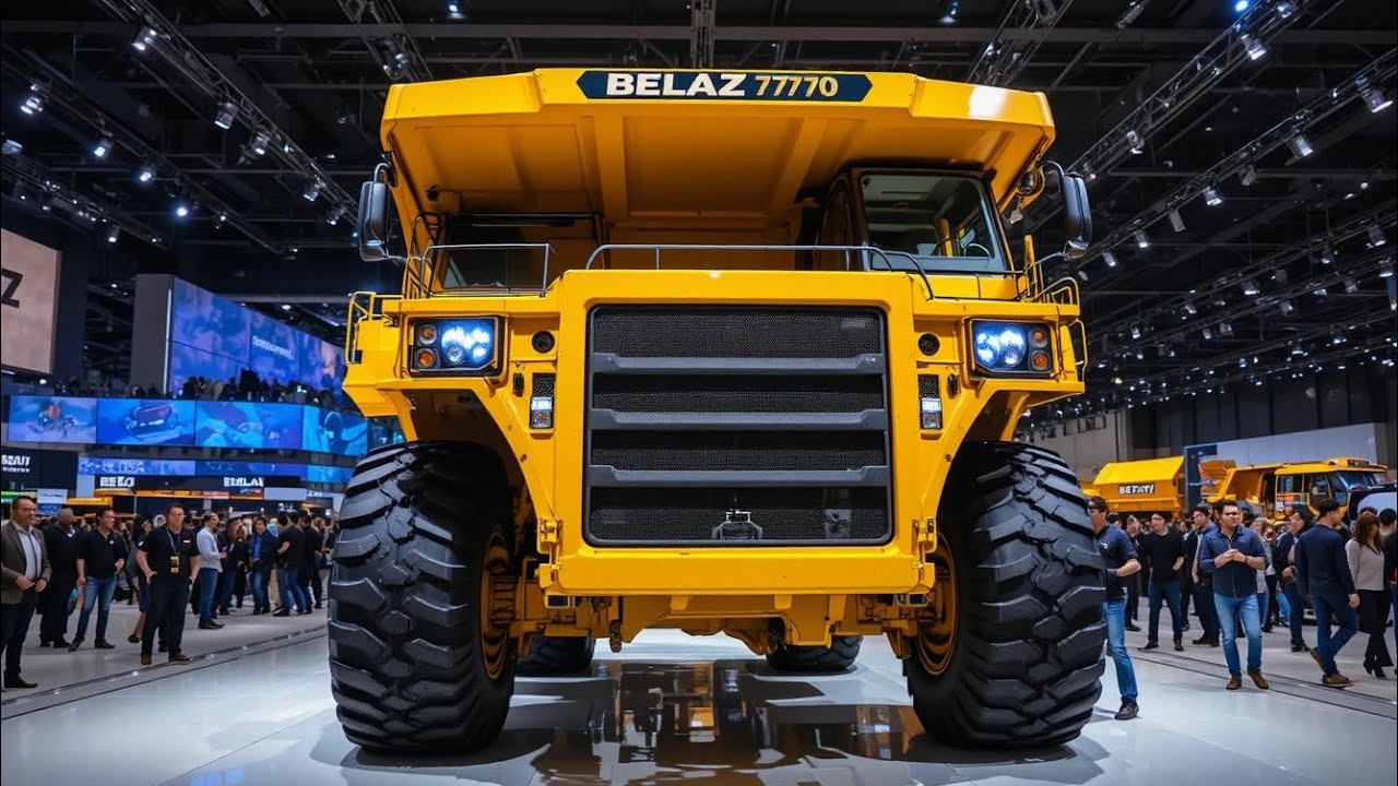 “BELAZ 75710 Showcase | Heavy Duty Giant in Auto Show Style”