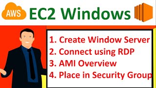 How to create EC2 Windows instance (server) in AWS and login to it using RDP.