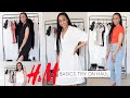 H&M Basics Try On Clothing Haul | Gabrielle Morris