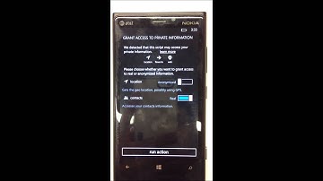 privacy control in TouchDevelop
