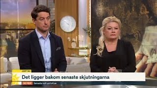 Det ligger bakom senaste tidens skjutningar: ”Det är bara början” | Nyhetsmorgon | TV4 & TV4 Play