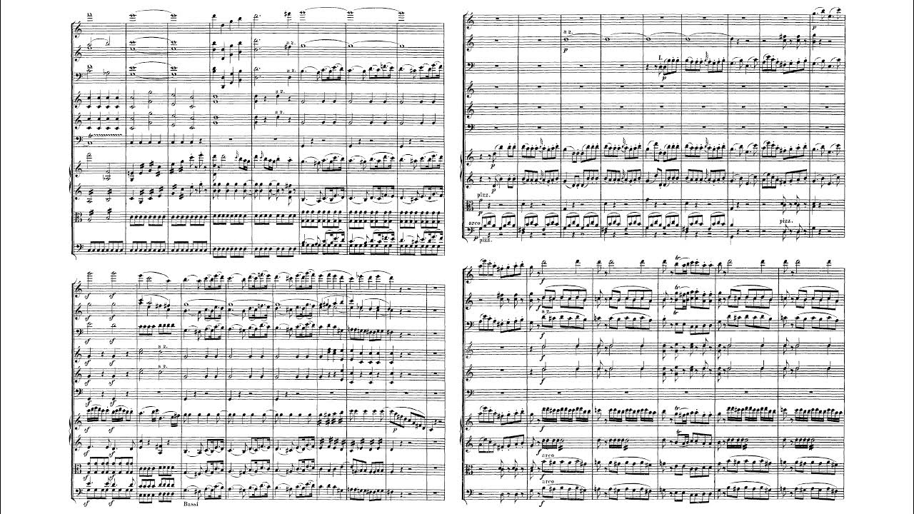 mozart jupiter symphony 1st movement YouTube