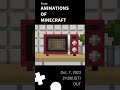 MICROWAVE (Minecraft Stop Motion) #shorts