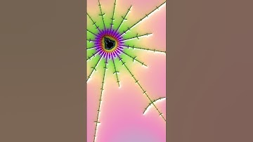 Infinite Zoom into the Beautiful Fractal ✨🌀 #Fractal #Mandelbrot #Zoom