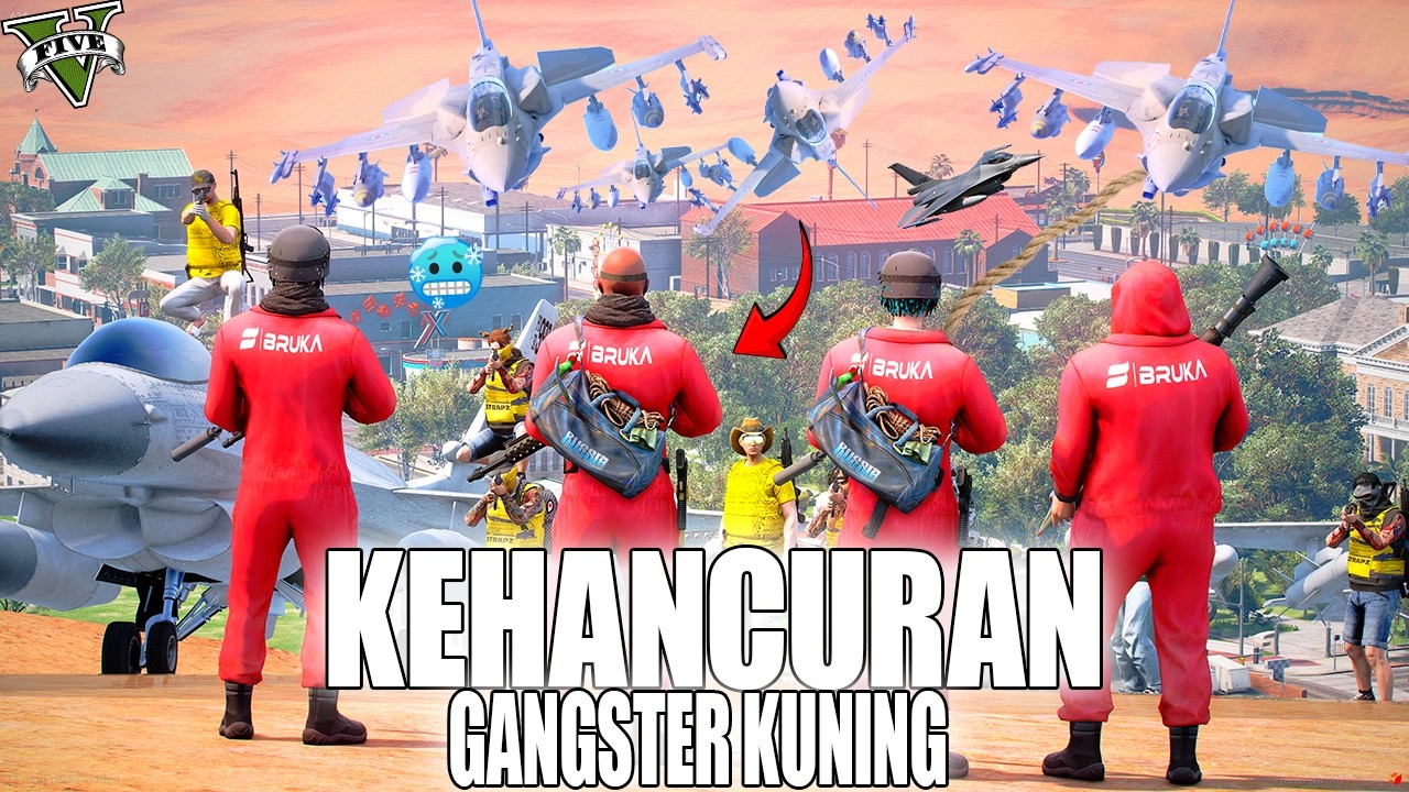 RENCANA PERANG BESAR !! DOBRAK KEMBALI MENGHANCURKAN ORANG SURUHAN BOS JOHAN?! GTA 5 ROLEPLAY