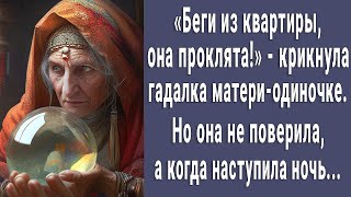 &quot;Беги из квартиры, она проклята!&quot; крикнула гадалка, но мать-одиночка не поверила. А ночью побледнела