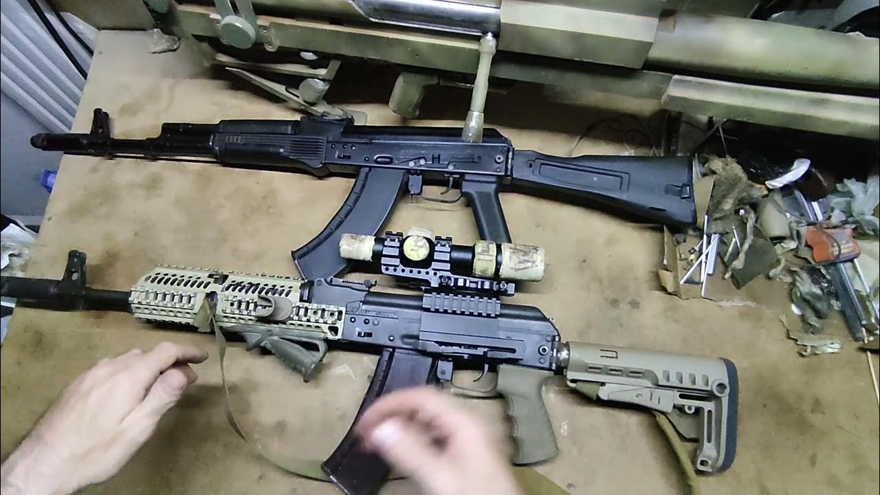 АК74-М на стероидах. (Полезный обвес) - YouTube