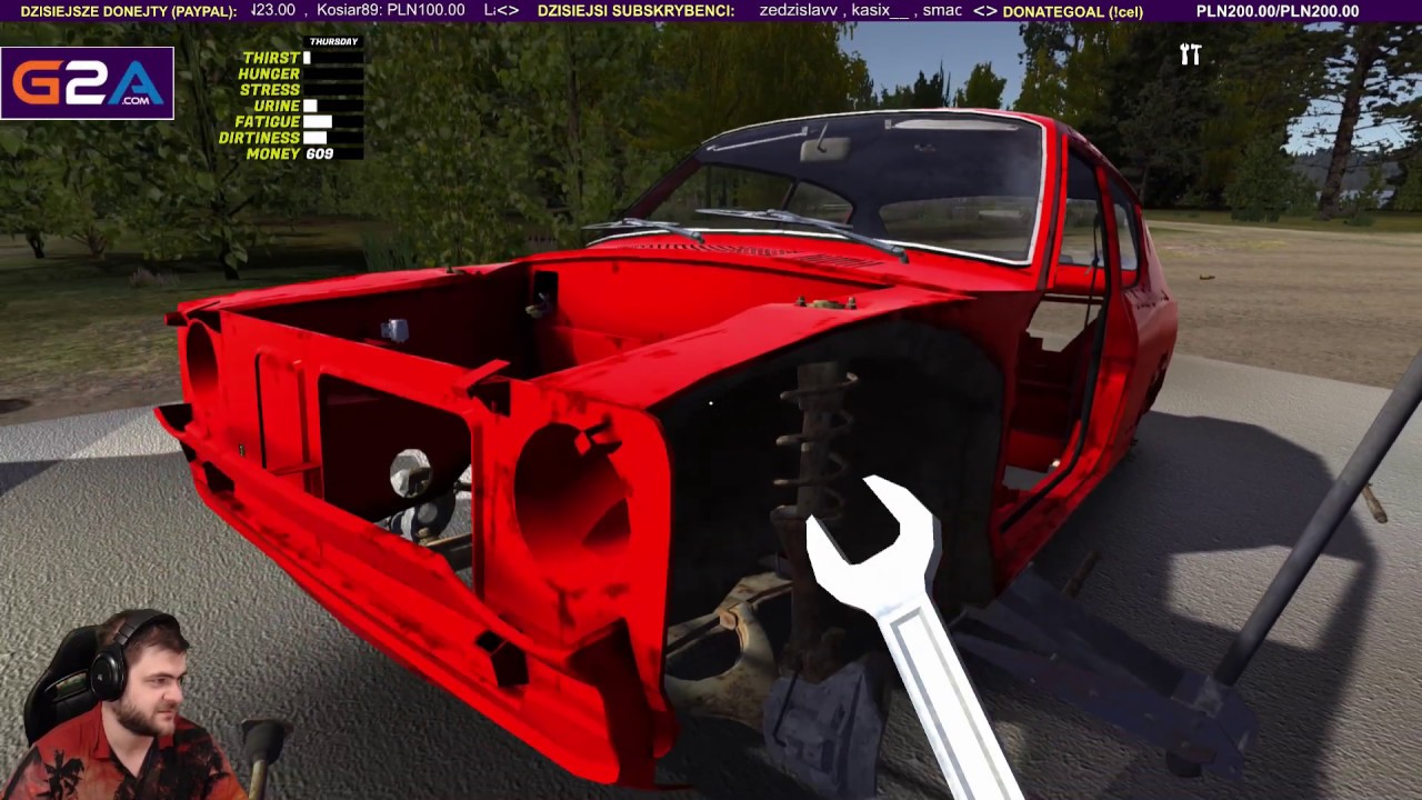 Wprowadzam samochód na kanał My Summer Car / 04.07.2019