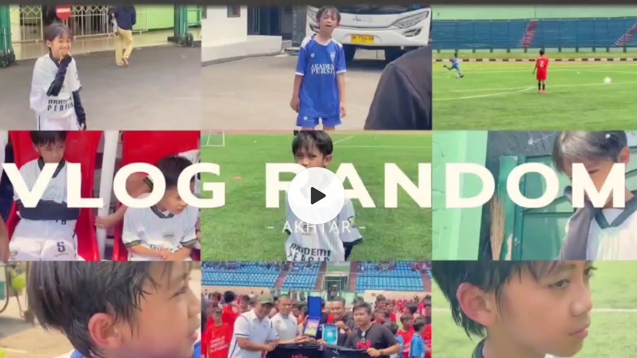 VLOG PERTAMA AKHTAR LATIHAN DI AKADEMI PERSIB