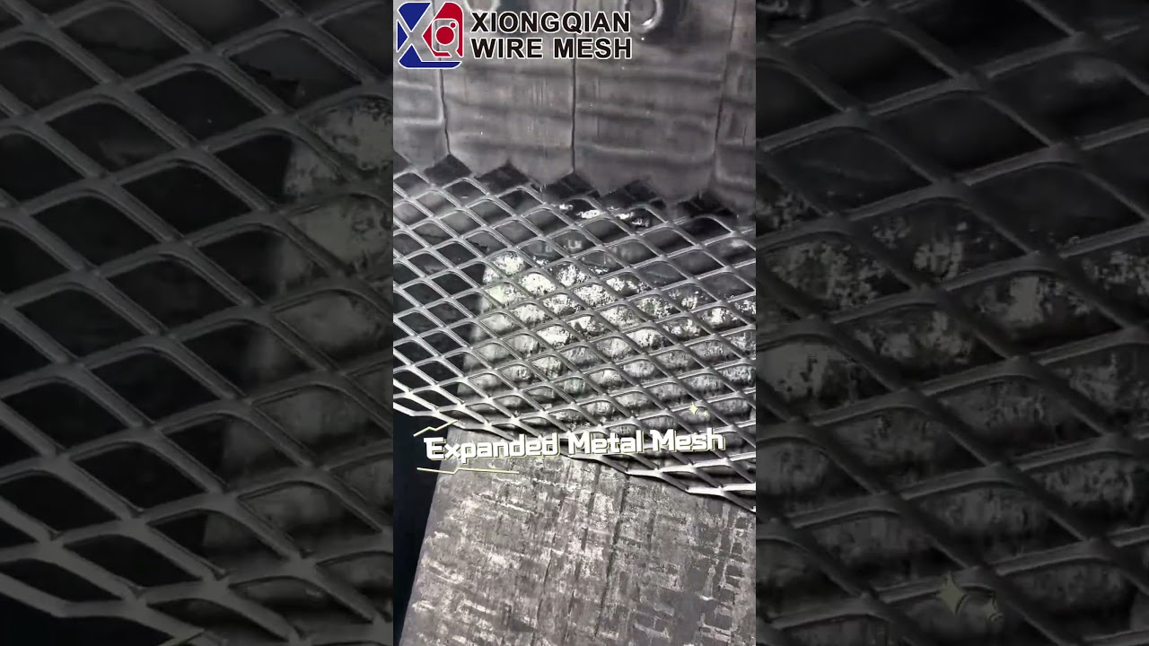 Aluminum Expanded Metal Mesh Galvanized Iron Expanded Mesh For Gutter Guard Protection Fence