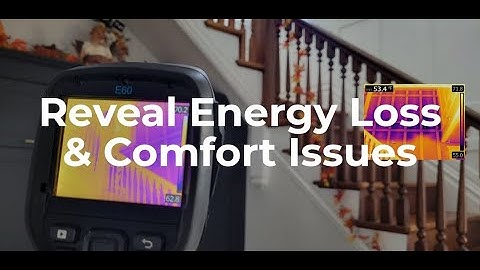 Using a FLIR Thermal Camera to Find Missing Insulation