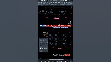 Lisp chèn cao độ nút giao và độ dốc mặt đường | Quy hoạch LDT 3D | AutoLISP Reviewer