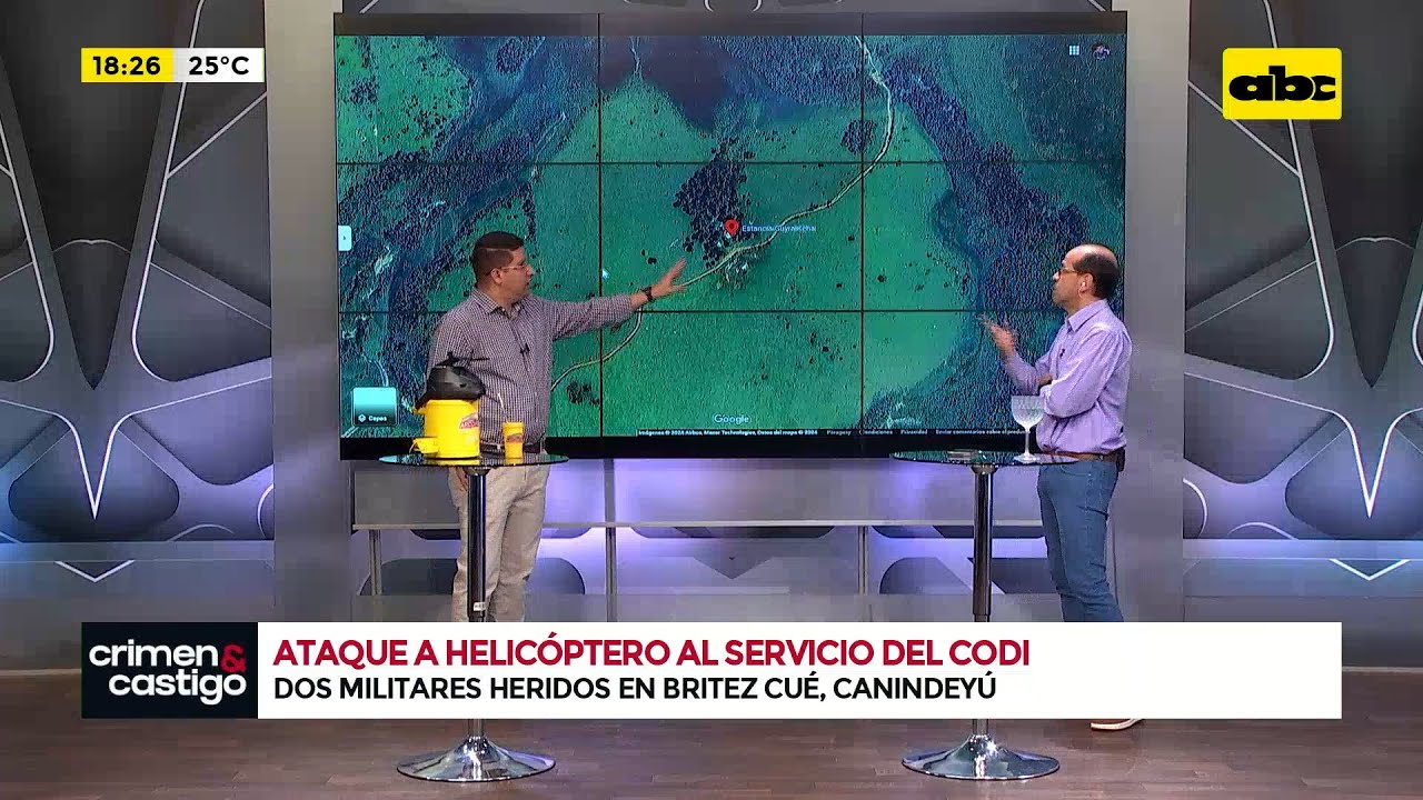 Detalles de cómo fue atacado un helicóptero del FF. AA. que dejó dos militares heridos
