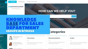 Knowledge Base for Sales Department in Bitrix24