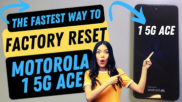 How to Factory Reset Hard Reset Motorola One 5G Ace - Quick and Easy