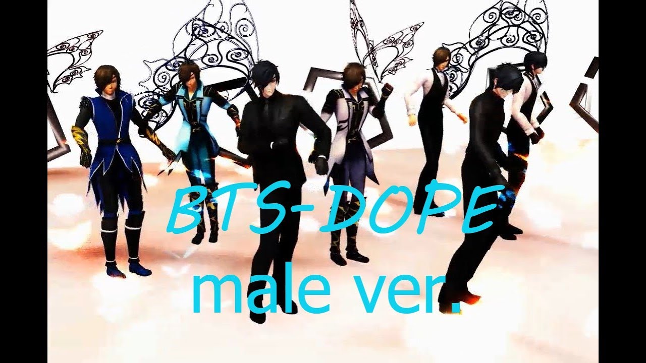 [MMD Basara&Touken Ranby] - DopeMALE VER. 【 Motion DL】
