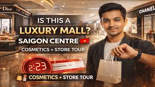 Is This the Best Mall in Vietnam for Cosmetics 🇻🇳 Saigon Centre Vlog