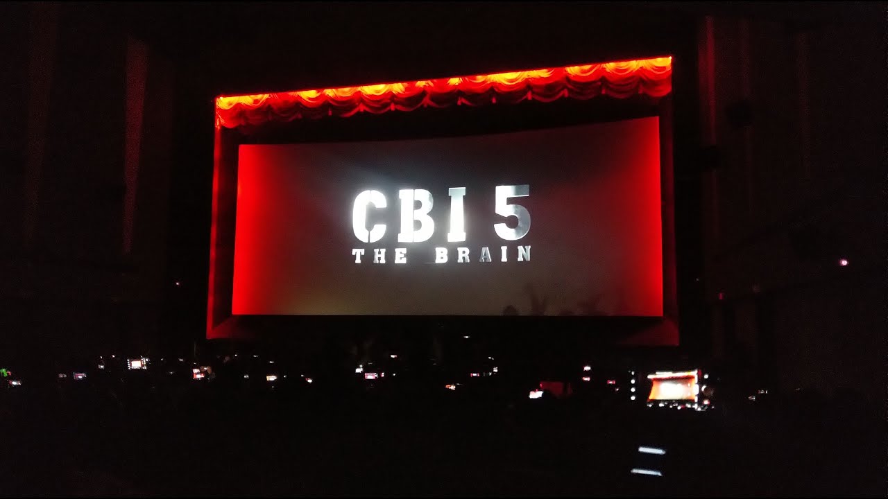 CBI 5  Ragam Theatre Curtain Raiser with CBI BGM  First Time Ever   FDFS Response  Mammootty