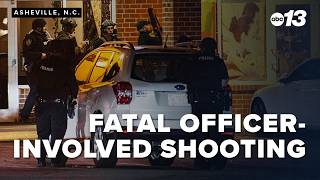 Suspect dead, police officer hurt after officer-involved shooting in Asheville