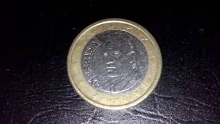 Обзор монеты  Испании 1 евро 2007 года выпуска !!!(1 евро 2007 года выпуска является монетой регулярного чекана Испании !!!, 2016-09-23T19:16:55.000Z)
