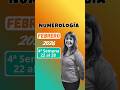 ENERGÍA de la CUARTA SEMANA de FEBRERO 2026 Extracto #numerologia #predicciones #febrero2026 #semana