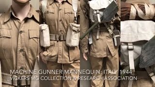 Machine Gunner Mannequin: Italy 1944