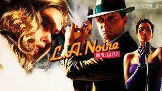 Relaxing L.A. Noire Music || 1940s Smoky Jazz Bar & Rain Ambience