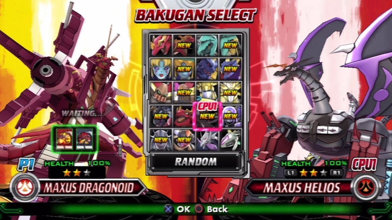 Bakugan Defenders Of The Core All Characters Ps3 Youtube