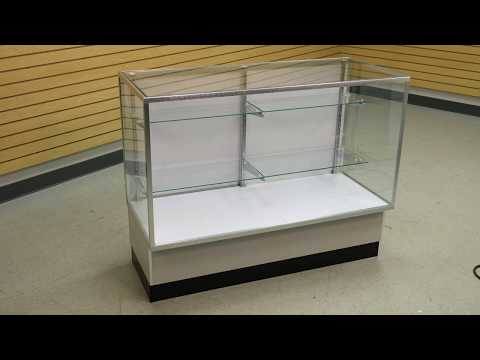 Glass Display Cases - How To Assemble A Full Vision Metal Framed