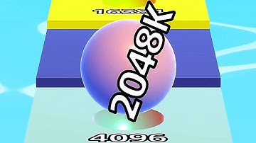 Ball Run Infinity Number Up To (128M, 256M, 512M, 1024M) ! All Levels Gameplay Part 480 android, ios