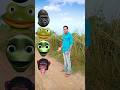 head to gorilla frog alien -monkey -dami to cosita dance magic video #shorts 🦧