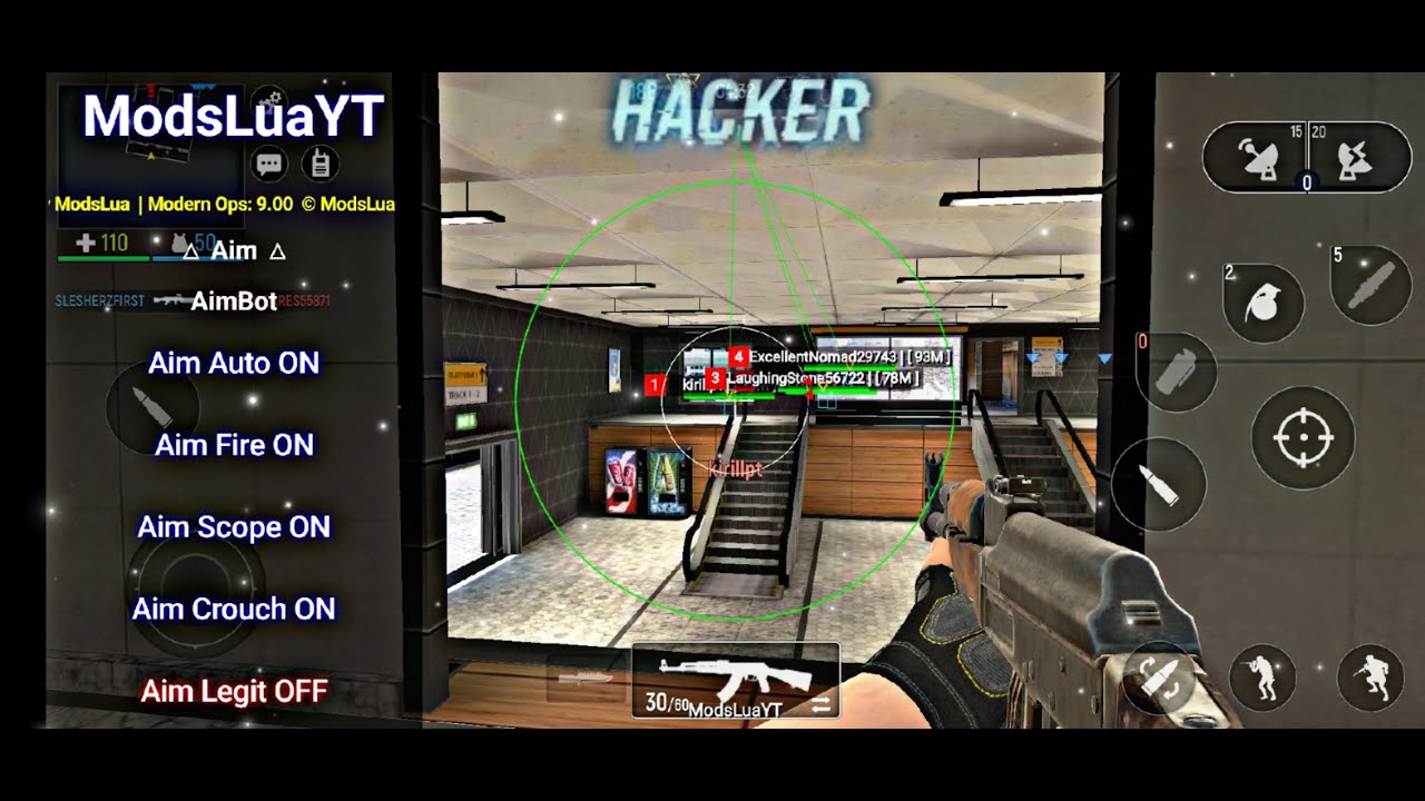 Modern Ops Mod Menu - v9.00 - YouTube