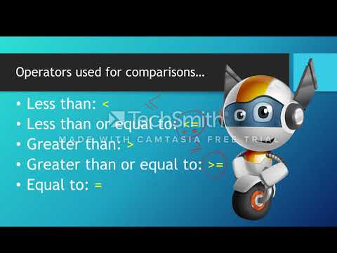 Relational Operators in