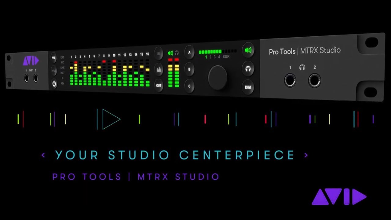 Pro Tools | MTRX Studio - Avid - 製品情報 | TACSYSTEM