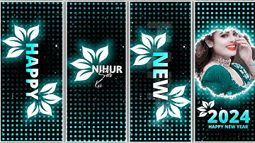 🔥happy new year video editing alight motion 2024 | happy new year 2024 video editing alight motion