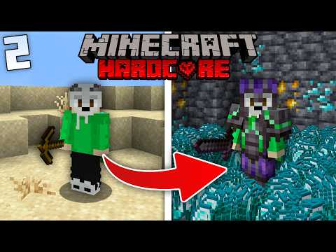 I GOT THE RAREST ARMOR IN MINECRAFT HARDCORE! #2