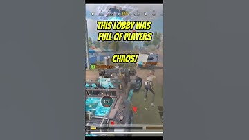 What a chaos,  it was a busy lobby | BR CODM
