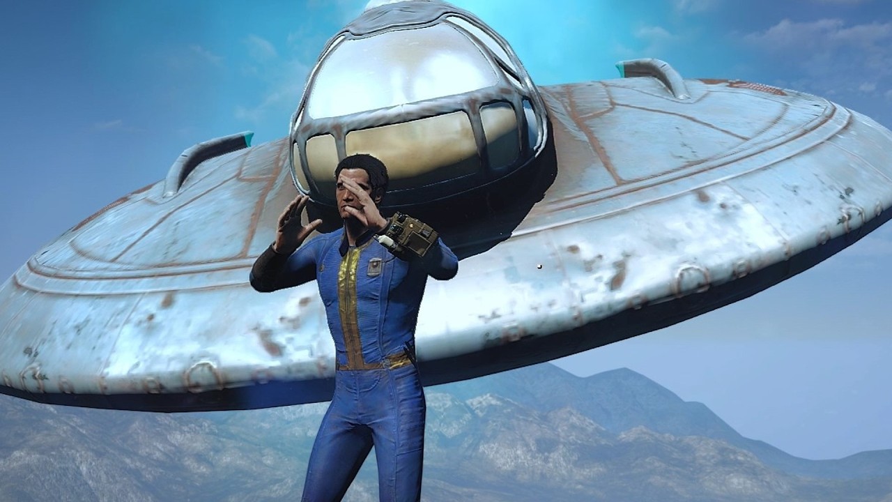 【Fallout4】ゲーム中盤に墜落してくるUFOにぶつかってみた【小ネタ】【ゆっくり実況】