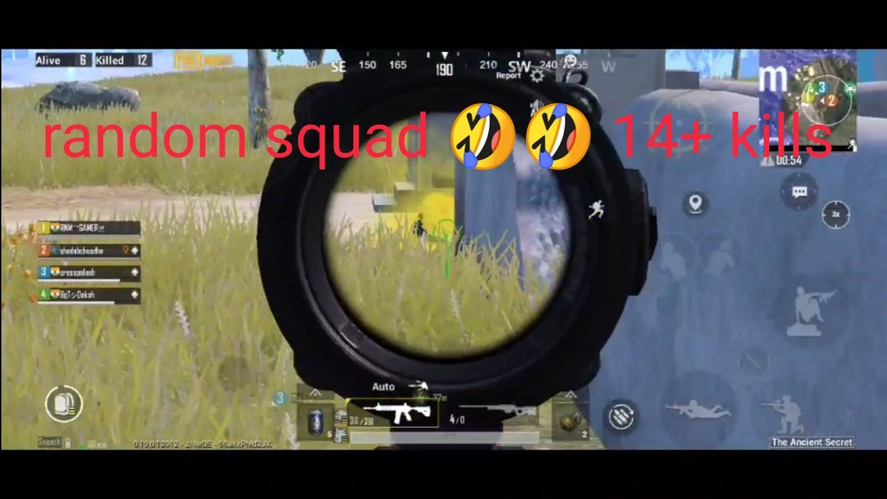 🔥🔥 random squad gameplay 90FPS - YouTube