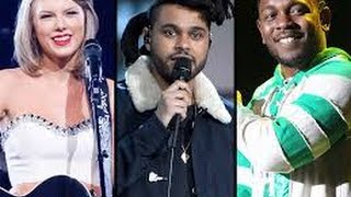 2016 Grammy Award Nominees  Taylor Swift, The Weeknd, and Kendrick Lamar   People com