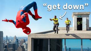I Tried Impossible Spiderman Stunts In Real Life