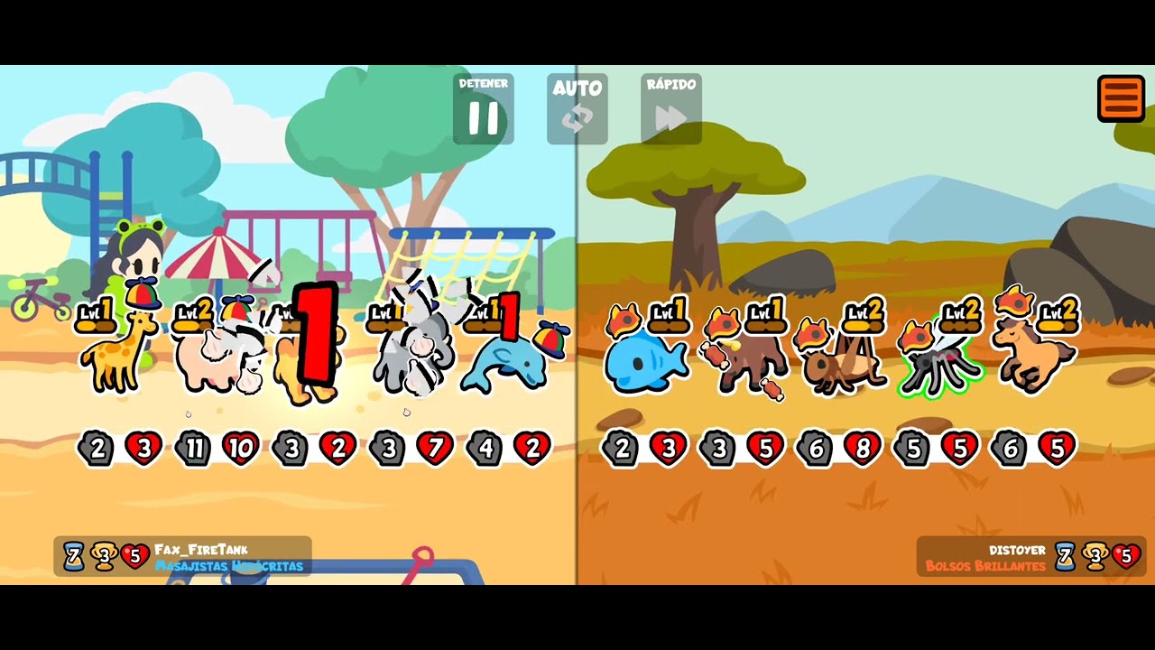 Super auto pets, en busca del logro del cerdo y el cocodrilo 