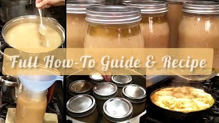 How to Can Turkey Gravy _ How to make gravy from drippings _Turkey & Dumplings Recipe #homesteading