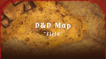 D&D Animated Battle Map: Field | Dynamic Dungeons Map Ambience